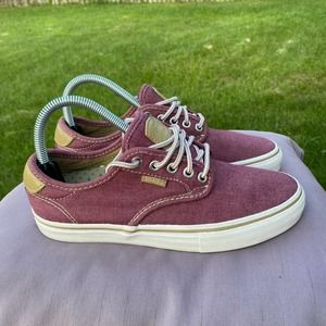 Vans Chima Ferguson Pro Sydney Burgundy/Oxford Skate Shoe SZ: M 6.5/ W8  TB4R